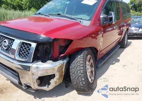 2004 Nissan Titan Le z USA, uszkodzony, nr VIN 1N6AA06B34N520273